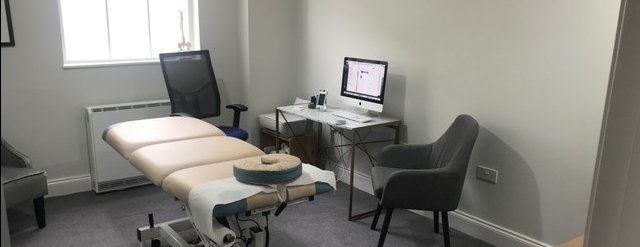 Professional treatment room at Pain Solutions UK